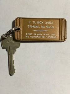 Llavero para habitación Westcoast Grand Hotel Motel con llave Spokane Washington #324 - Imagen 1 de 2