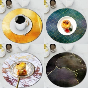 Placemats Table Mats Coasters, Drink Coasters Non-slip Cups Mug Wine Glass mats - Picture 1 of 30