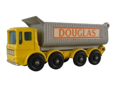 Matchbox Lesney No 51 8 Wheel Tipper Truck Yellow Vintage Diecast  Douglas W745 - Image 1 of 4