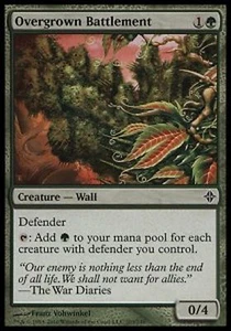 *MRM* FR/VF 4x Rempart Luxuriant - Overgrown Battlement MTG Eldrazi - Picture 1 of 1