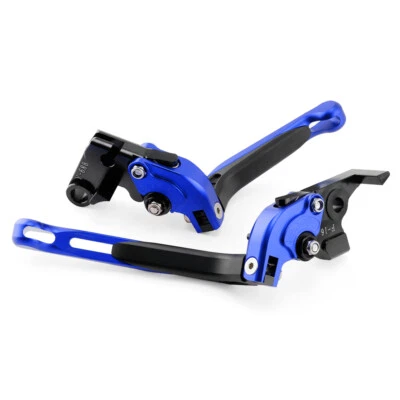 Folding Extendable Brake Clutch Levers For YAMAHA XSR700/900 FZ MT-07/09 XF6 FZ6 - Изображение 1 из 4