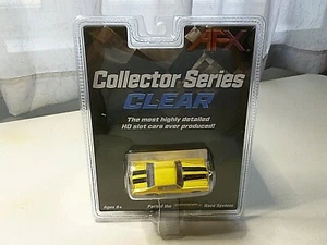NEW AFX COLLECTOR SERIES CLEAR MEGA-G NEW RELEASE YELLOW 1971 CHEVELLE 454 NEW - Picture 1 of 8