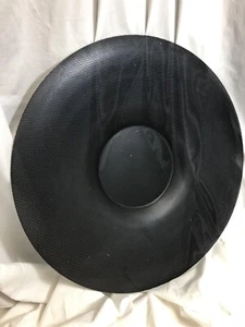 Luminaire Zero Black Perforated Plate Metal Mid Century Modern Small Amount Rust - Picture 1 of 7