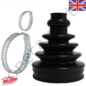 CV Joint Rubber Boot with 2 Clamp Kit Set For Alfa Romeo 156 Sportwagon 2001-05 - Picture 1 of 11