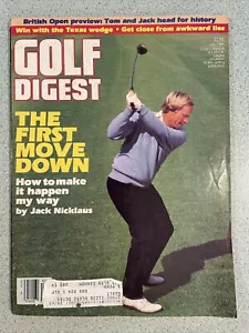 Golf Digest, July 1984, Label, Jack Nicklaus, Tom Watson, British Open Preview - Foto 1 di 3