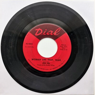 Joe Tex Woman Like That, Yeah / I'm Going And Get It 7" Vinyl Single - 45-4059 - Bild 1 von 4