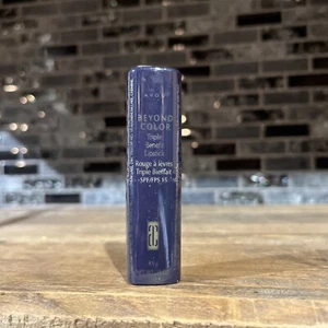 New Avon 1998 Beyond Color Triple Benefit Lipstick .13oz NOS Sienna 501 - Picture 1 of 5