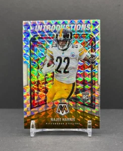 2021 Mosaic Najee Harris Introductions RC Silver Mosaic Prizm Rookie #I-9🔥 - Picture 1 of 2