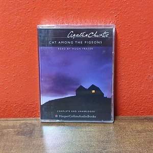 Agatha Christie Cat Among The Pigeons Audiobook Cassette, Complete & Unabridged - Picture 1 of 5