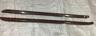 1992-1996 FORD F150 EDDIE BAUER ЛЕВАЯ ПРАВАЯ ДЕРЕВЯННАЯ ОТДЕЛКА ДВЕРНОЙ ПАНЕЛИ ОТДЕЛКА OEM - Изображение 1 из 4