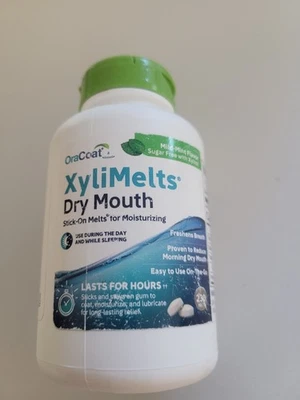 Oracoat XyliMelts for Dry Mouth Night Time or Day - Moisturizing 230 Count  - Image 1 of 4