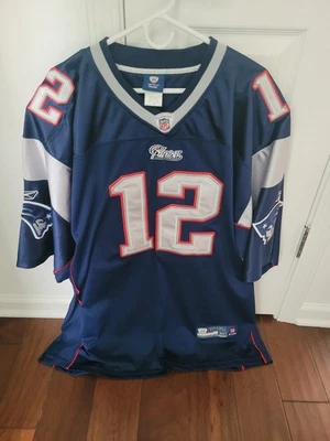 Tom Brady Jersey NFL Equipment Reebok Sewn Size 60 New England Patriots - Image 1 of 4
