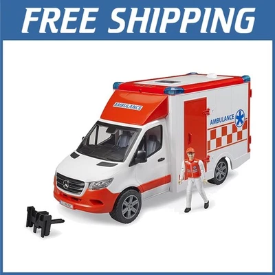 MB Sprinter Ambulance Toy with Light + Sound - Image 1 of 4