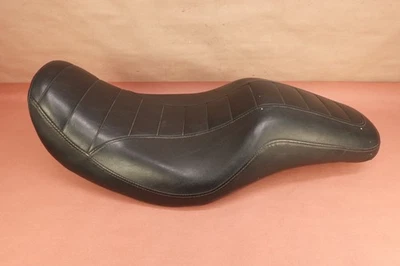 2007-2011 Harley Davidson Dyna Street Bob FXDBI Rider Passenger Seat - Image 1 of 4