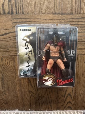 NECA 300 Movie KING LEONIDAS SDCC Exclusive Action Figure Gerard Butler - Image 1 of 4