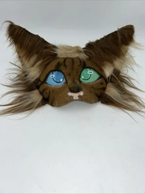 Cute Cat Mask With Pose-able Ears Fully Lined Back And Good Vision - Image 1 of 3