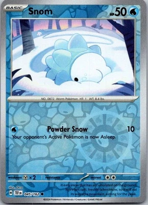 Snom - 045/162 Reverse Holo Common SV05: Temporal Forces 045/162 Near Mint - Image 1 of 2