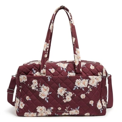 Bolsa de viagem Performance Twill grande, flores e galhos - Imagem 1 de 4