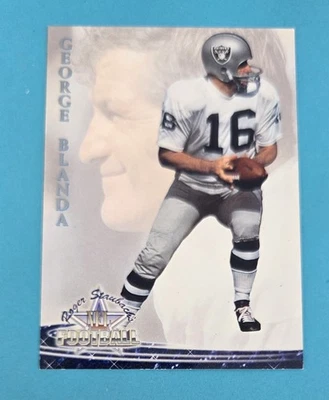 1994 Ted Williams Roger Staubach's NFL #45 George Blanda FOOTBALL Card 5G - Image 1 of 2