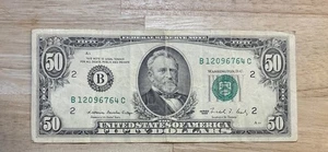 Any (1) Old 50 Dollar Bill from 1988 - Picture 1 of 2