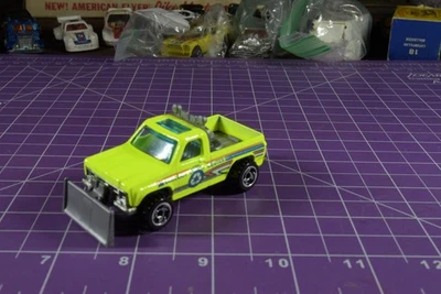 Centro ecológico Hot Wheels verde lima Collector MB198 Path Beater con arado Foto 1 de 4