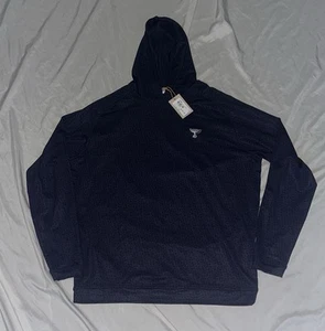 Peter Millar x FedEx Cup Size Large Golf Pine Performance Hoodie Pullover Mens - Picture 1 of 4