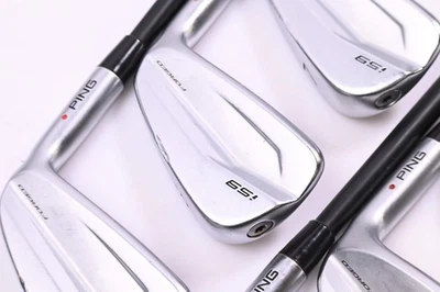 Ping i59 Irons / 5-PW / Red Dot / Stiff Flex Ping Alta CB AWT Shafts - Image 1 of 4
