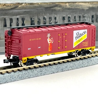Model Power 3728 El Producto Cigars 40ft Reefer N Scale - Image 1 of 4