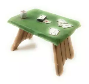 Table for Skat players Cowns by Claudio Vivian from Faro Italy Kunstguß - Picture 1 of 1