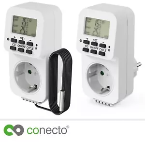 Steckdosenthermostat digital Temperaturregler Thermostat Stecker für Steckdose - Bild 1 von 16