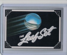 1991 LEAF Complete Your Set/You Choose/You Pick the Cards