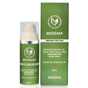 BioSam Acne Spot Treatment Cream for Face & Back, Clears Pores, Heals Skin 50ml - Picture 1 of 7