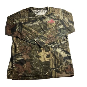 Mossy Oak Break Up Infinity Camo Long Sleeve Shirt Women Medium Hunting Outdoor - Picture 1 of 9
