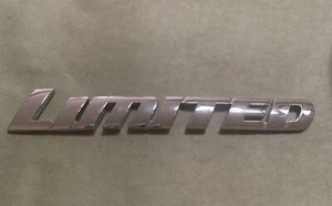 Toyota 4Runner Tacoma Tundra Sequoia Pillar Roof Side Limited Emblem  USED - Picture 1 of 4