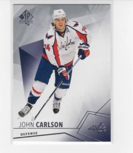 John Carlson 15-16 Upper Deck SP Authentic Base Common #58 Washington Capitals - Bild 1 von 1