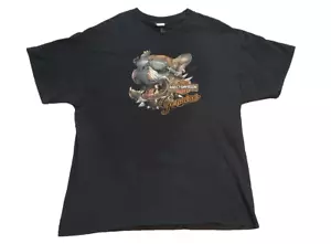 Harley Davidson Motorcycles Men's XL Graphic Print T-shirt Sun City Townsville - Picture 1 of 8