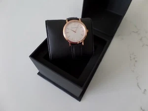 NIB LATEST LARSSON AND JENNINGS  WITH LEATHER BLACK BAND UNISEX - Picture 1 of 4