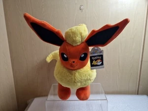 Build A Bear Workshop Pokemon Flareon weiches Plüschtier Neu mit Etikett - Bild 1 von 6