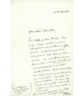 SAINTE-BEUVE Charles-Augustin, écrivain. Lettre autographe (G 5257)