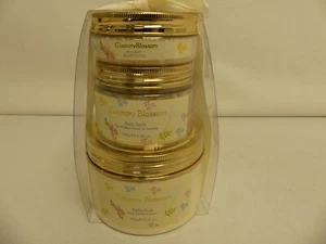 (ref288AU) Country Blossom Badeset Badeperlen Badesalz - Bild 1 von 6