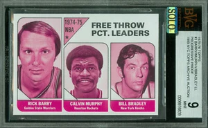 1975-76 TOPPS #3 BARRY -MURPHY -BRADLEY PROOF BGS 9 MAC SOLO FINEST $800 CARD * - Picture 1 of 8