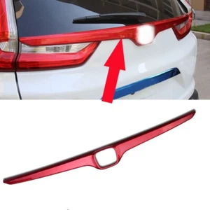1x Parabrisas Trasero Para Honda CRV CR-V 2017-2022 Parabrisas Inferior ABS Marco Rojo Borde - Imagen 1 de 1
