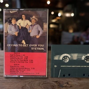 Stetson Crying to Get Over You Cassette Tape - Imagen 1 de 1