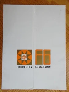 Vintage 1991 Oswaldo Guayasamin Museum Broschüre Broschüre Fundacion Quito Ecuador - Bild 1 von 5