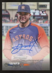 2023 Stadium Club Yainer Diaz RC Base Auto #SCBA-YDZ - Picture 1 of 2