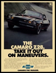 1978 Chevrolet Camaro Z28 New Metal Sign: "Take it out on Maneuvers!" - Picture 1 of 1