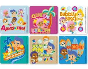 20 Bubble Guppies Stickers Party Favor Teacher Supply Rewards Beach Day - Picture 1 of 1