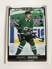 NHL Card, Andrej Sekera, OPC 2021-22, Dallas