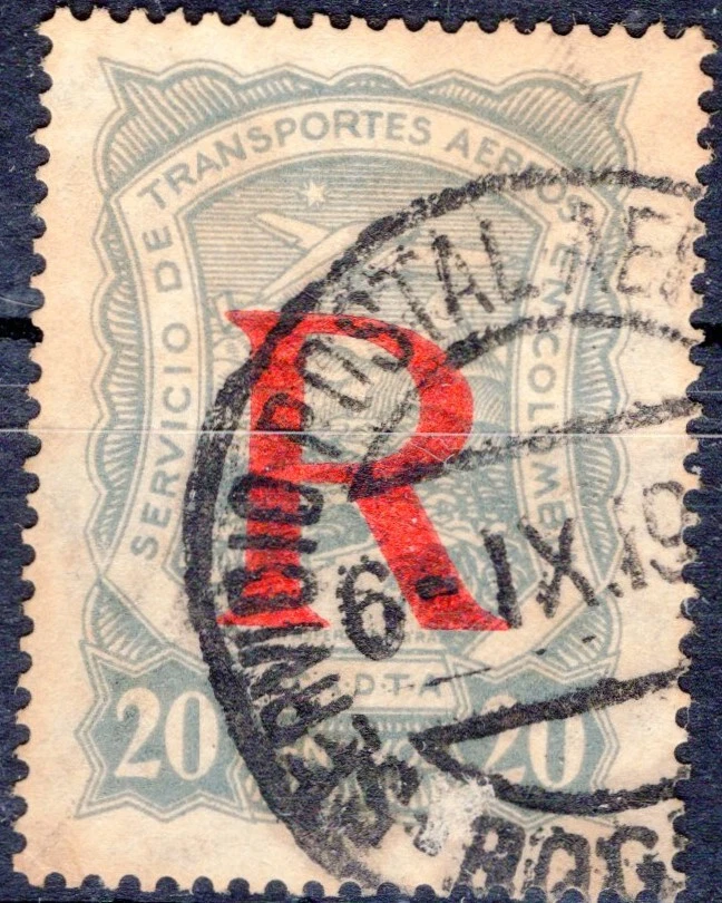 COLOMBIA, YV # A 41, USED - Image 1 of 1