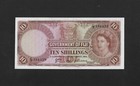 Unc 10 Shillings 1964 Fiji England Australia Pacific Oceania